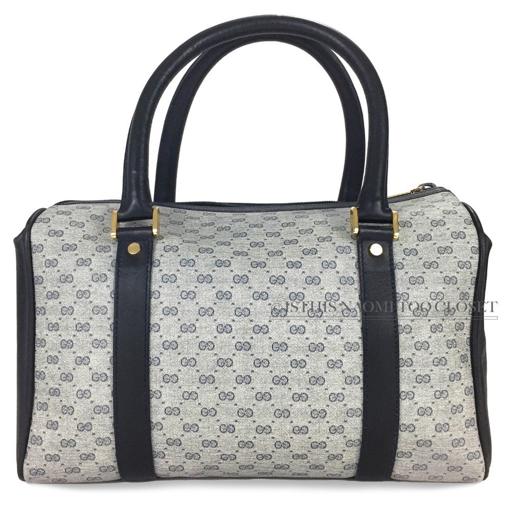 GUCCI  Italy Vintage Classic Signature Satchel - Picture 4 of 8